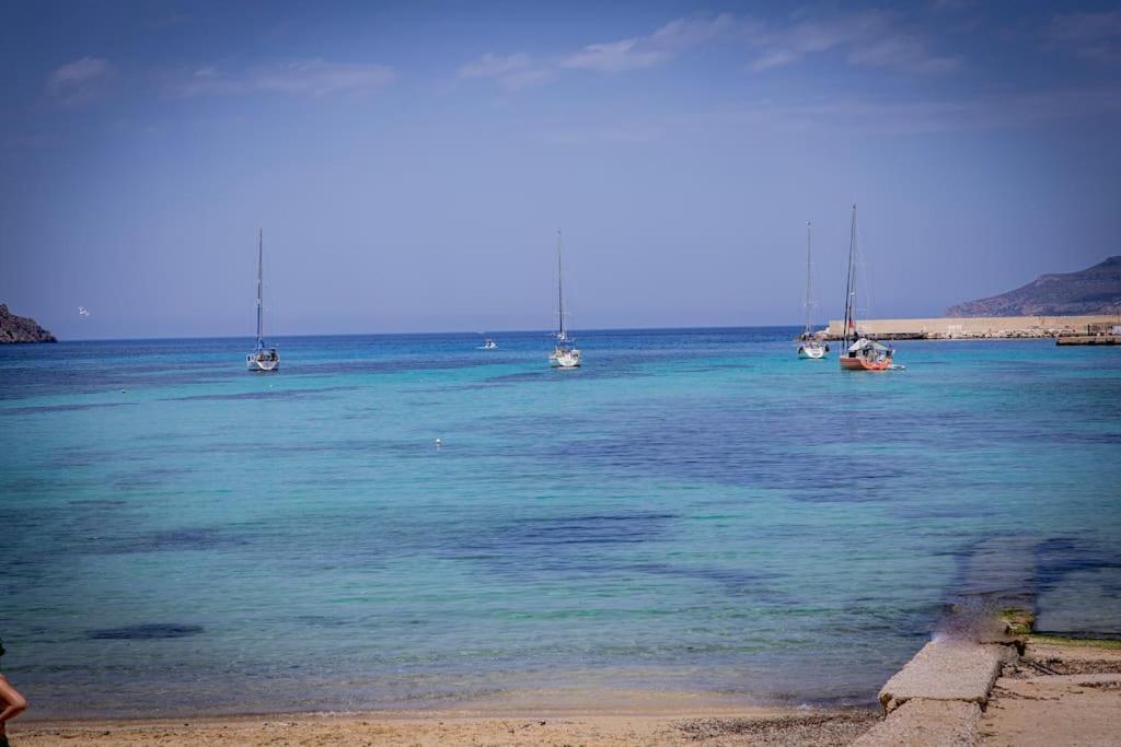 La Perla Della Praia Villa Favignana Esterno foto